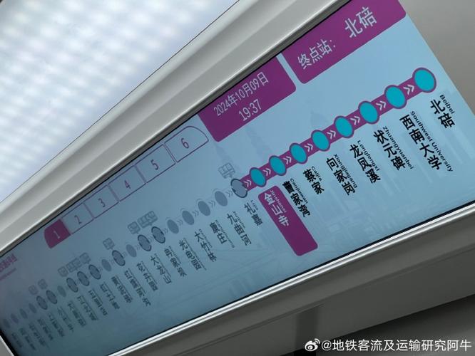 重庆地铁6号线沿途站点缩略图
