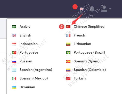 iphone中英文切换缩略图