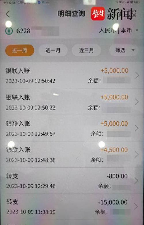 银行卡交易记录查询缩略图