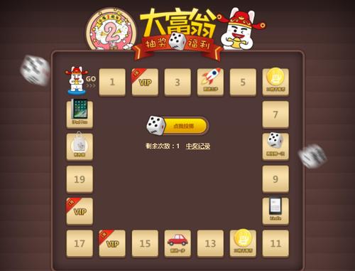 大富翁抽奖技巧游戏截图