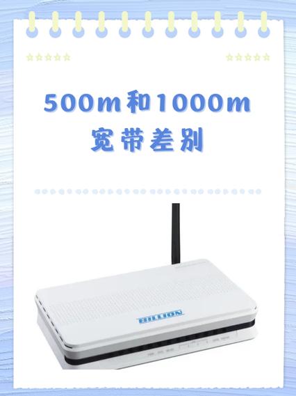 网络500兆和1000兆有什么区别缩略图