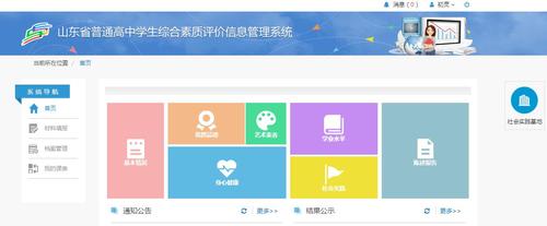 山东省综评系统入口游戏截图