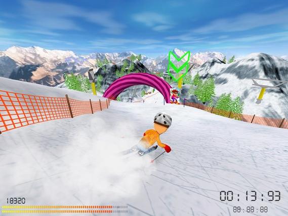 滑雪游戏3D缩略图