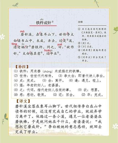 现代文→文言文缩略图