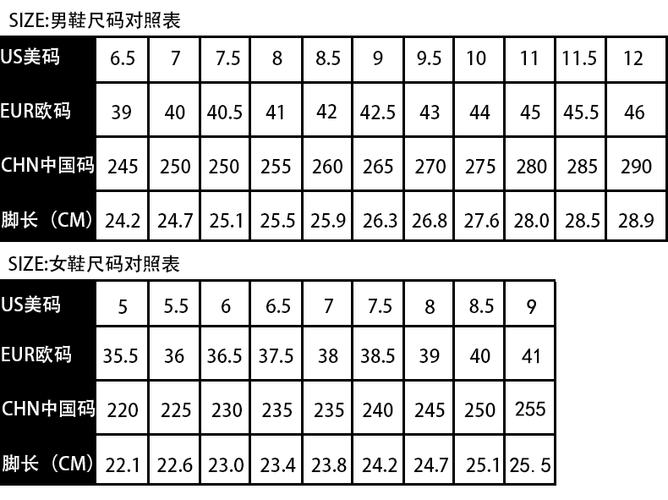 鞋子9码是多少码缩略图