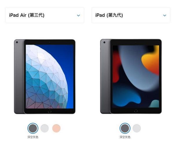 ipad9代和air3哪个好缩略图