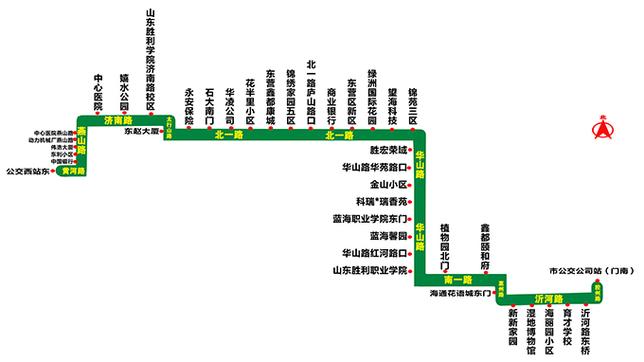 滨州25路公交车路线图缩略图