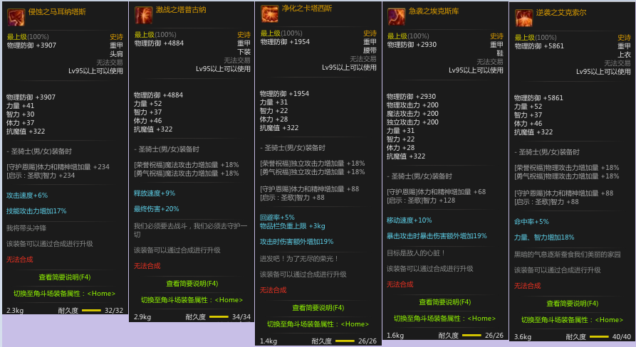 dnf95级装备怎么获得缩略图