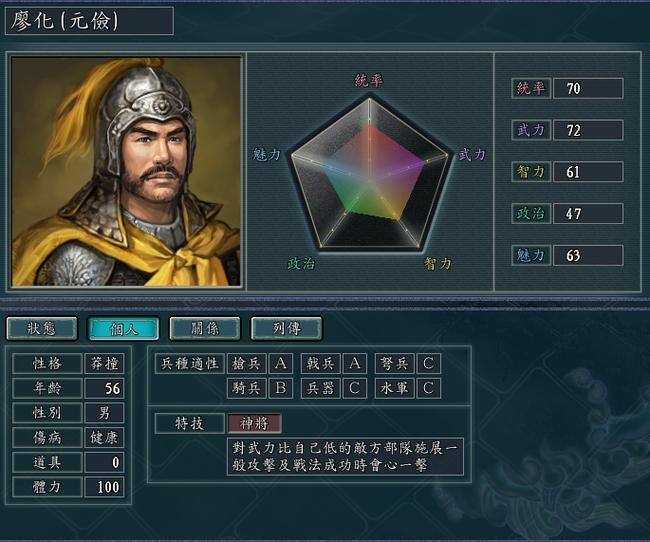 三国志11蜀国小五虎缩略图