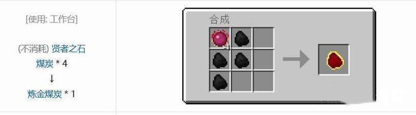 我的世界煤炭块和煤炭的区别缩略图