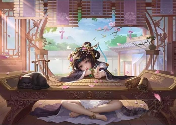 三国杀董白原画缩略图