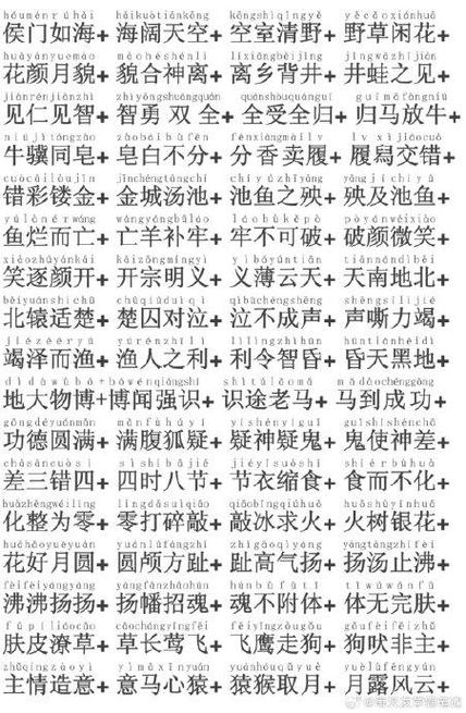 成语接龙大全四字成语缩略图