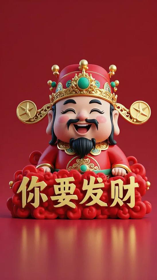 2026财神爷图片招财缩略图