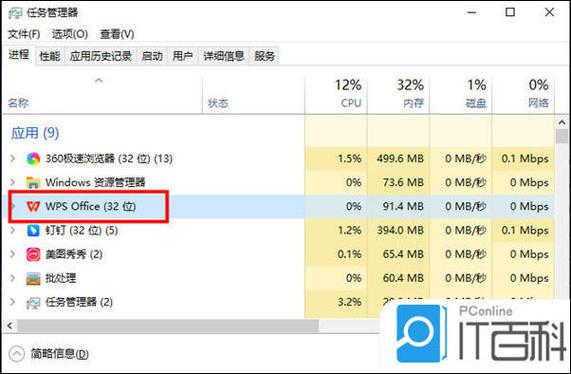 一打开wps电脑就卡住了图标