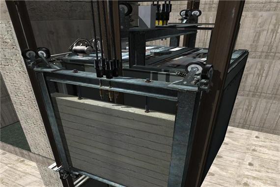 上海三菱电梯模拟器3D图标