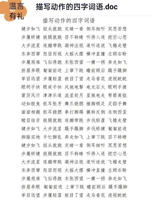 成语大全 四字成语无字开头缩略图