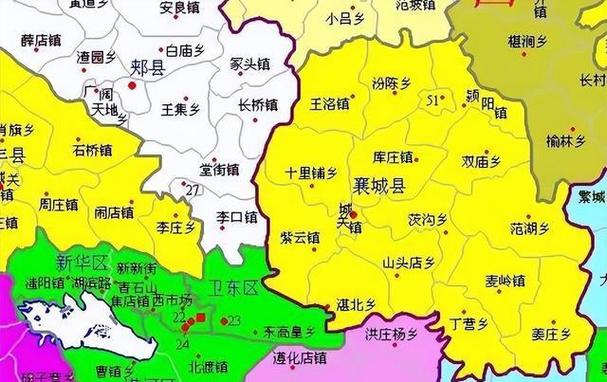 襄县地图高清版大地图缩略图
