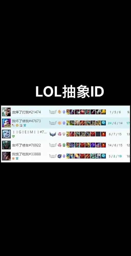 英雄联盟召唤师id游戏截图
