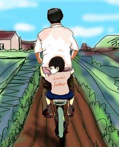 父亲漫画图片缩略图