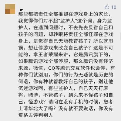 王者荣耀对青少年的危害游戏截图