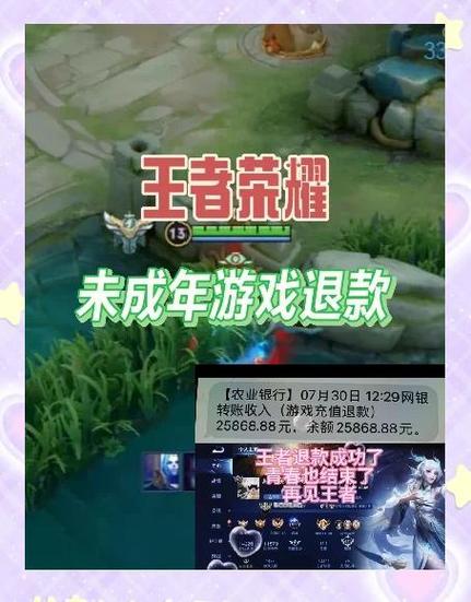 王者荣耀未成年退钱退全款吗缩略图