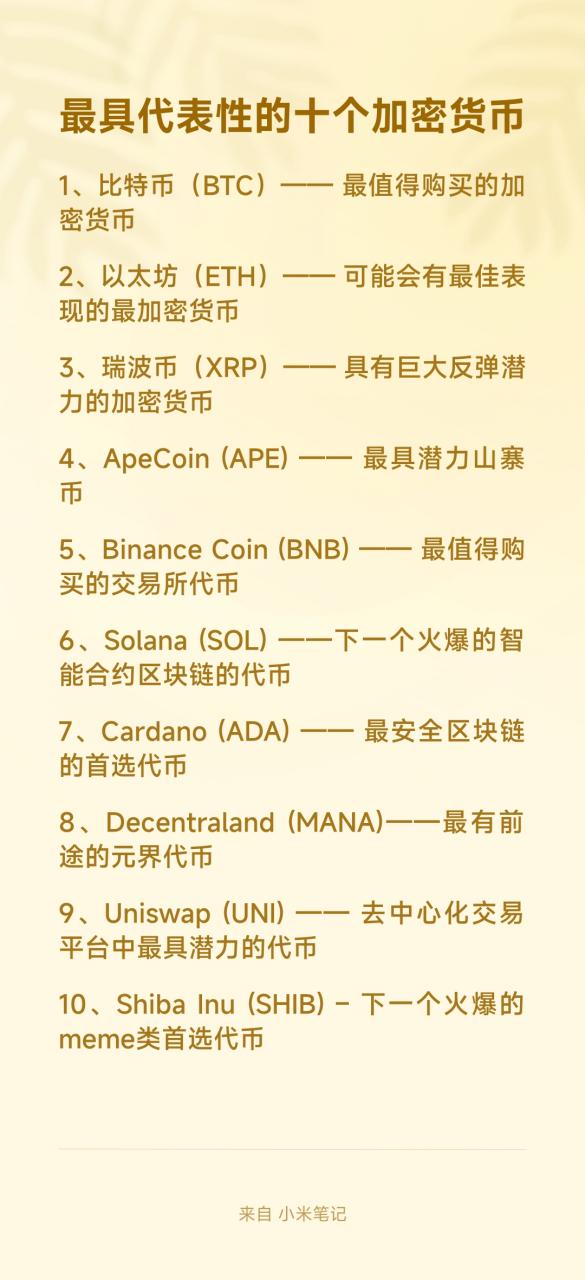 加密货币排行榜前十名缩略图