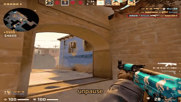 CSGO暂停指令游戏截图