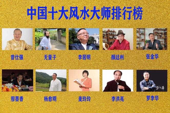 风水大师排名前十位缩略图