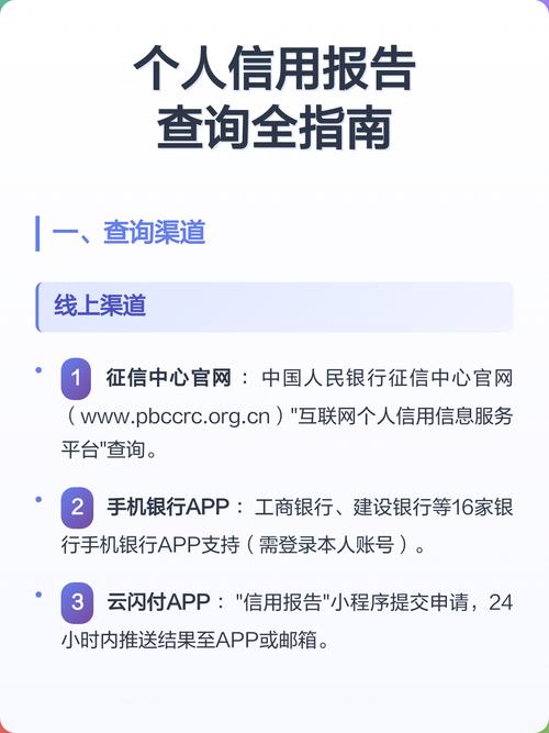 手机个人征信查询缩略图