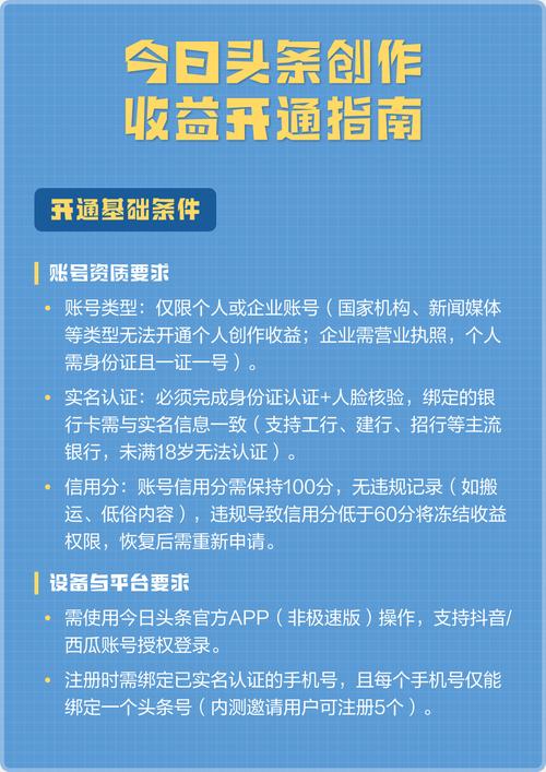头条如何开通创作收益缩略图