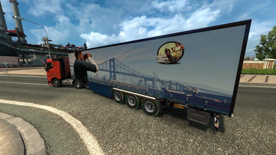 gta5双层拖车截图