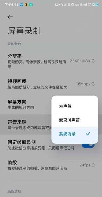 手机录屏没有声音怎么回事缩略图