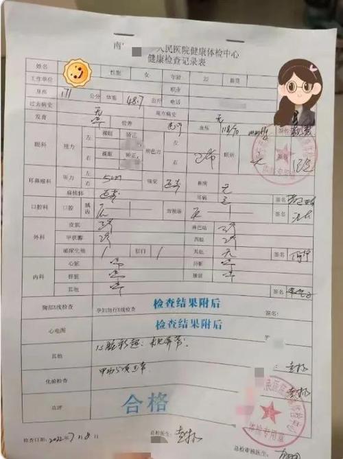 入职体检70元一般检查什么