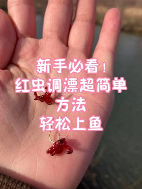 野钓红虫怎么调漂图解缩略图