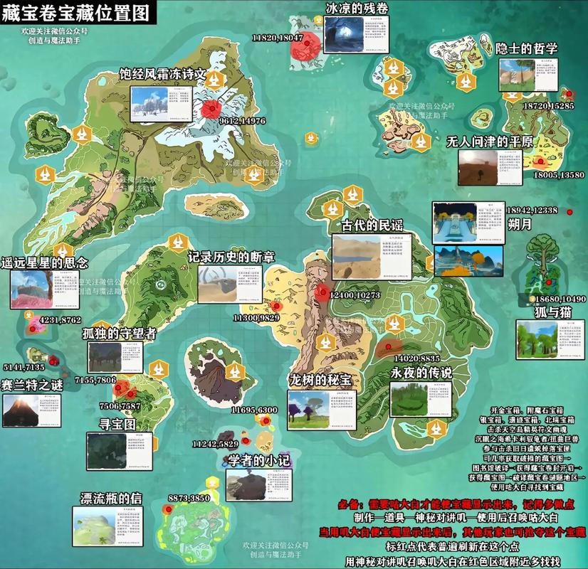 魔兽世界矿点分布缩略图