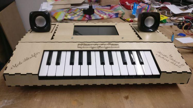 自己做midi键盘缩略图