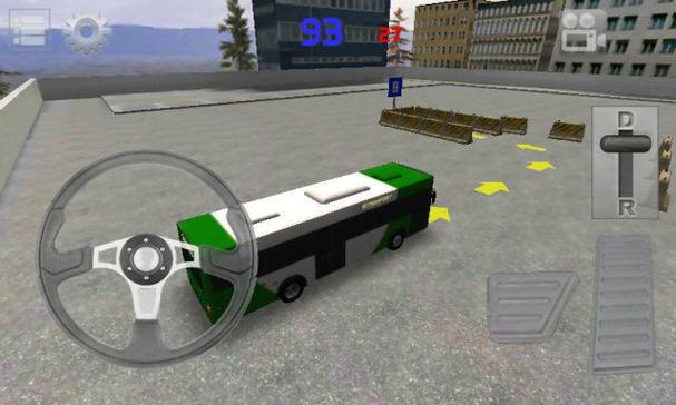3D巴士停车