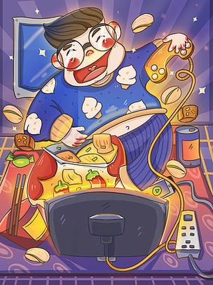 免费肥宅漫画缩略图