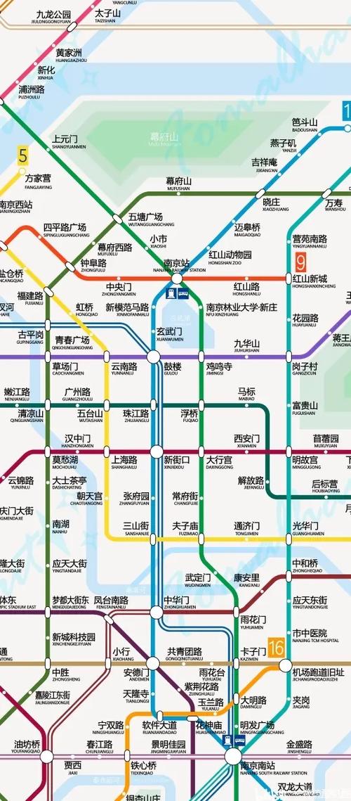 2030年南京地铁规划缩略图