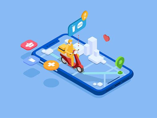 如何修改外卖定位缩略图
