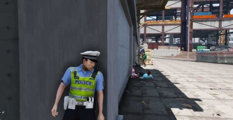 《GTA5》洛圣都警察模拟器游戏截图