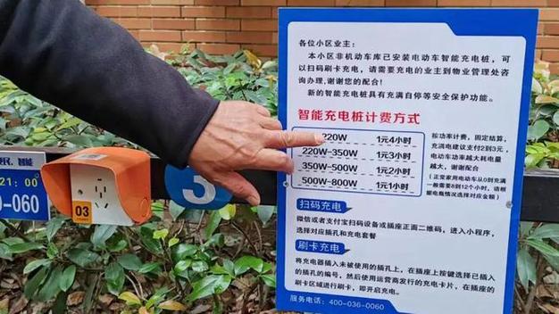 小区内的公共充电桩怎么收费缩略图
