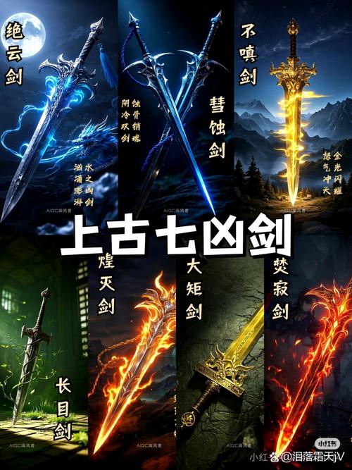 上古十大魔剑和七凶剑缩略图