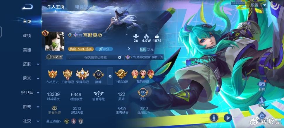 王者怎么设置显示县标缩略图