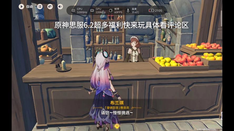 原神GM服6.2版本游戏截图