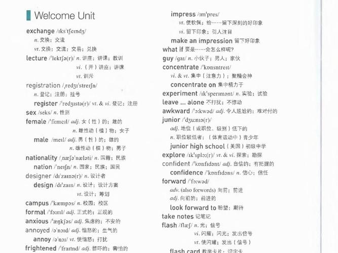初高中英语词汇缩略图