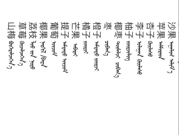 蒙古文翻译中文在线翻译缩略图