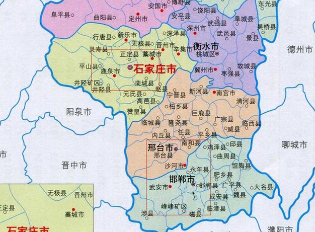 河北地图高清版大图片可放大缩略图