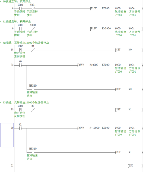 三菱plc伺服控制程序缩略图