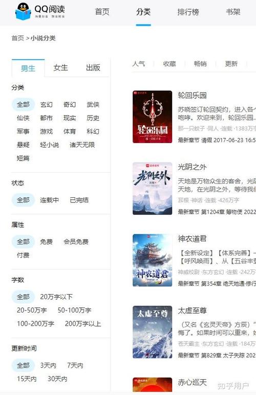 知乎小说网缩略图